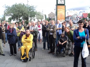 Velheppnaður samstöðufundur 9. júlí