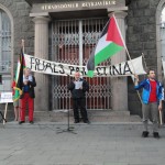 Samstöðufundur með Palestínumönnum á Lækjartorgi 2010