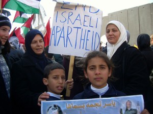 Eldar Ástþórsson í Palestínu 2004