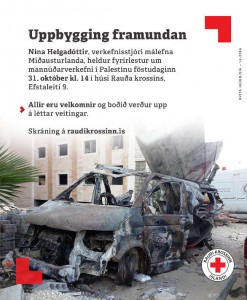 RKÍ: Uppbygging framundan í Palestínu
